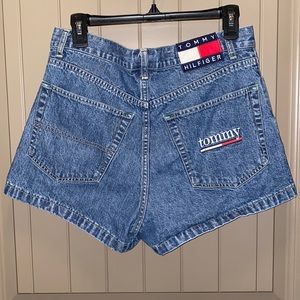 Vtg Tommy Hilfiger Denim Shorts
